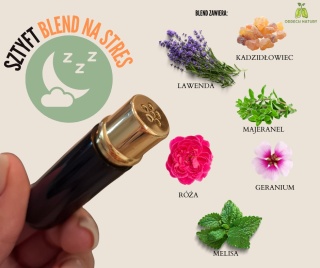 Sztyft aromaterapeutyczny z blendem BYE, BYE STRESS